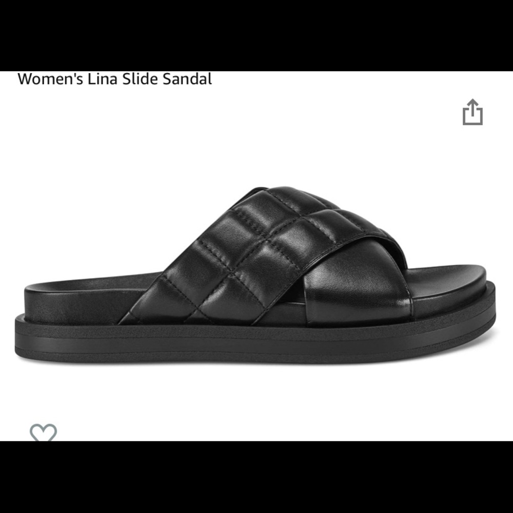 Aerosoles Lina Quilted Slide Sandals Minimalist